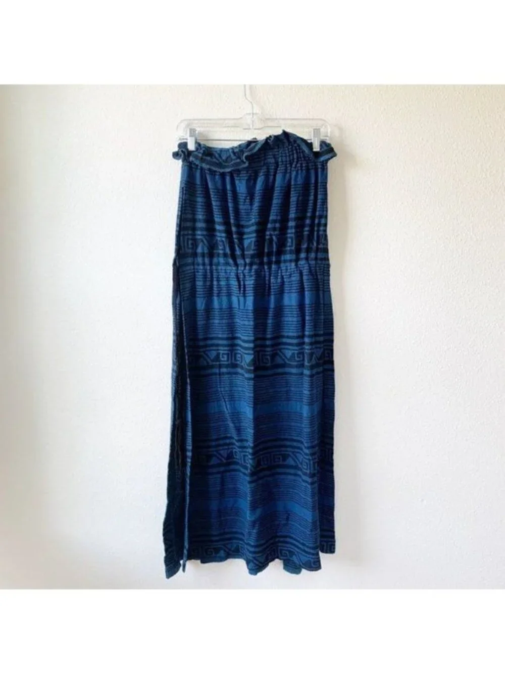 Free People New Romantics Madagascar Blue Tunic XS